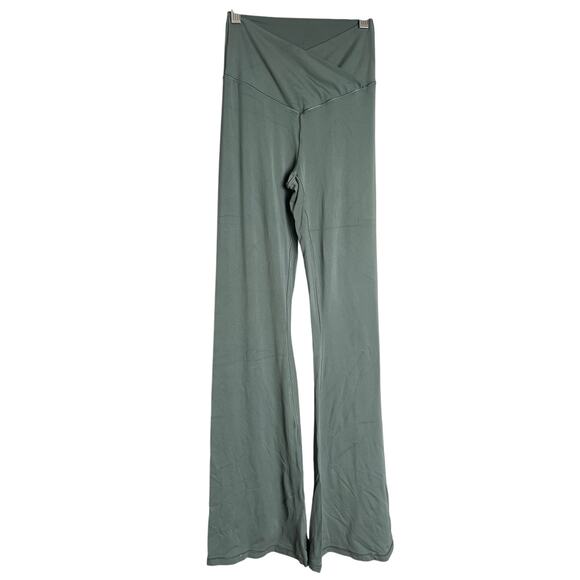 Offline By Aerie Medium Flare Hi-Rise Leggins Royal Palm - Picture 1 of 7